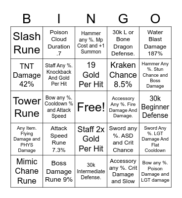 Harvest Bingo! Bingo Card