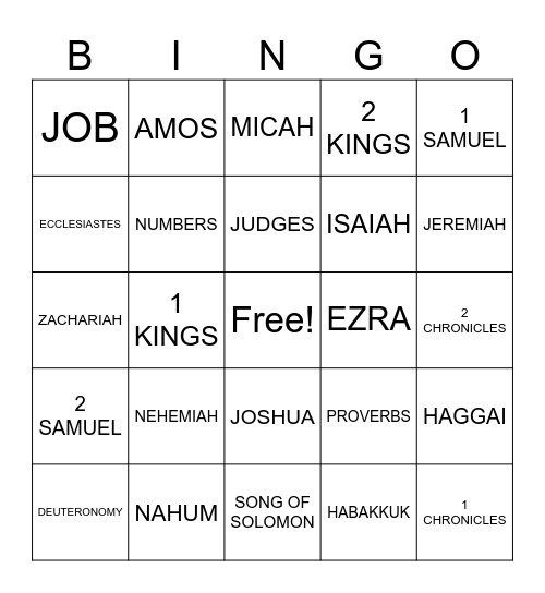 HARVEST BINGO #2 Bingo Card