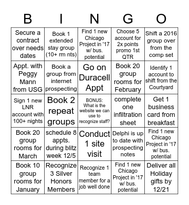 Go Get 'Em, Dane! Bingo Card