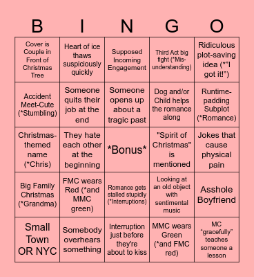 Christmas Movie Bingo by Charly! Bingo Card