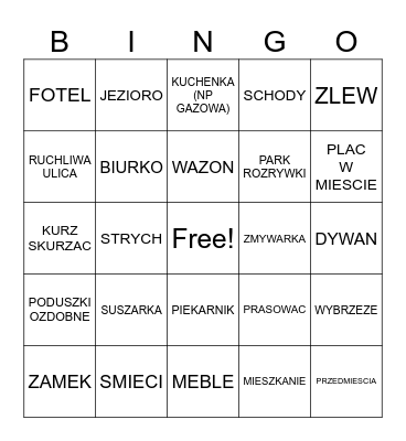 HOME - e8 Bingo Card