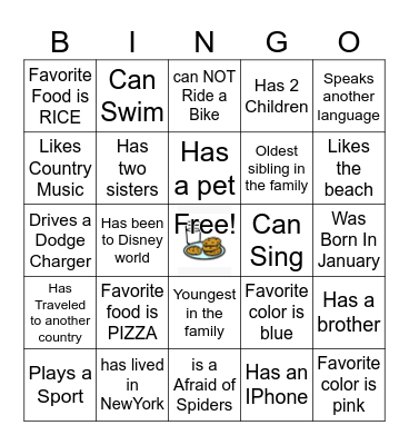 Milk & Cookies Resiliency Workshop Bingo Card