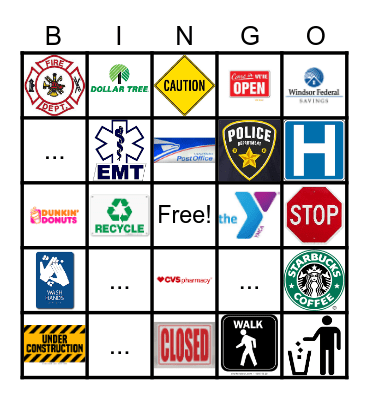 Community BINGO Card