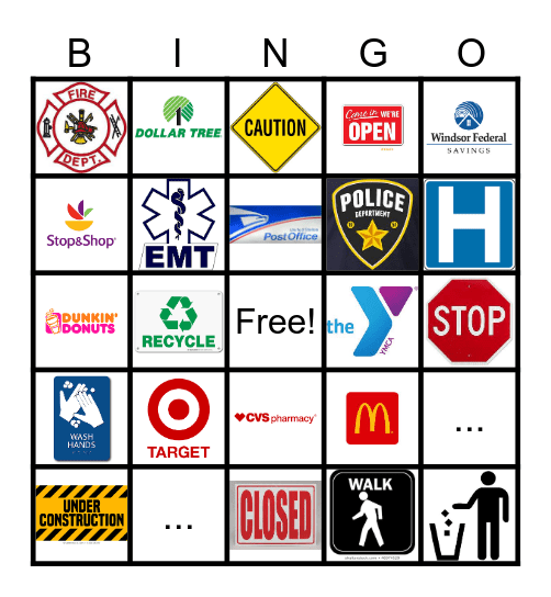 Community BINGO Card