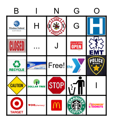 Community BINGO Card