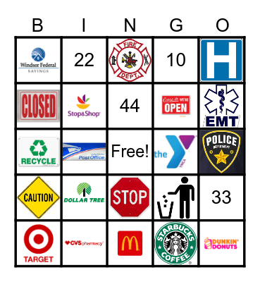 Community BINGO Card