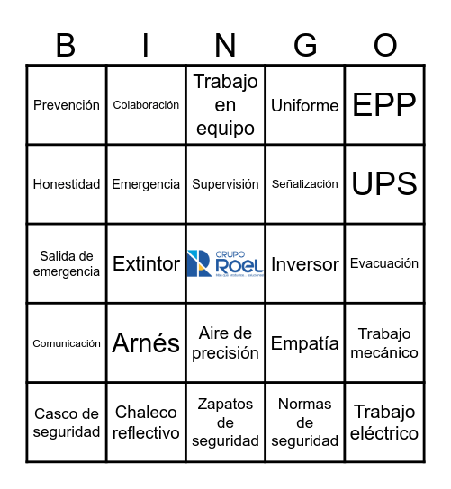 BINGO DE DETONACIÓN Bingo Card