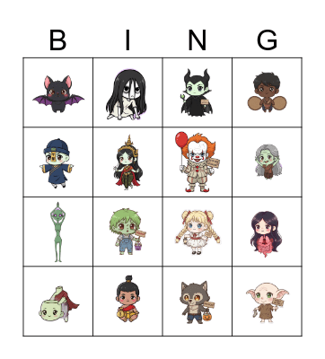 HALLOWEEN BINGO Card