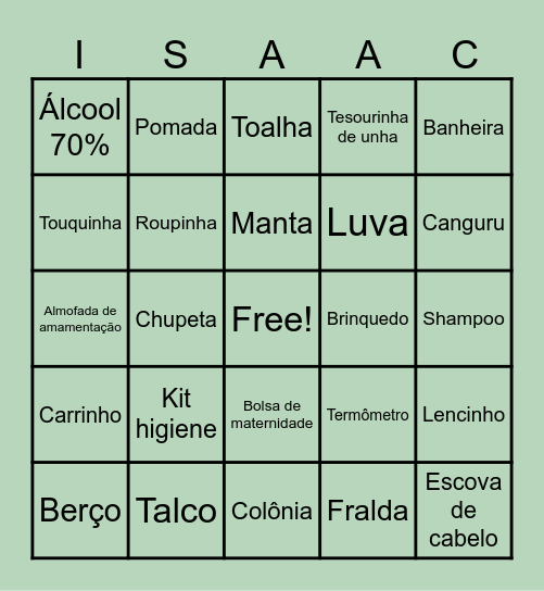 Bingo do Bingo Card