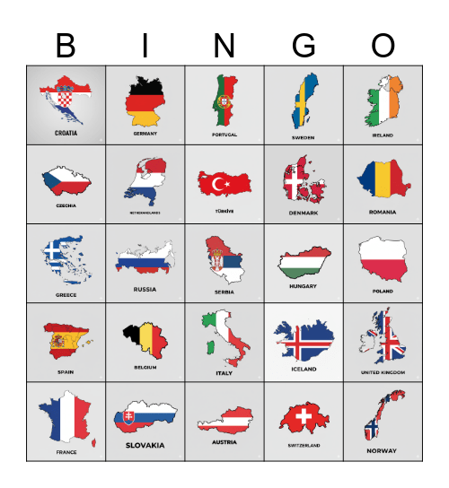 EuroBingo Card
