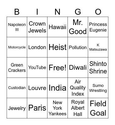 CNN 10 10/21/25 Bingo Card
