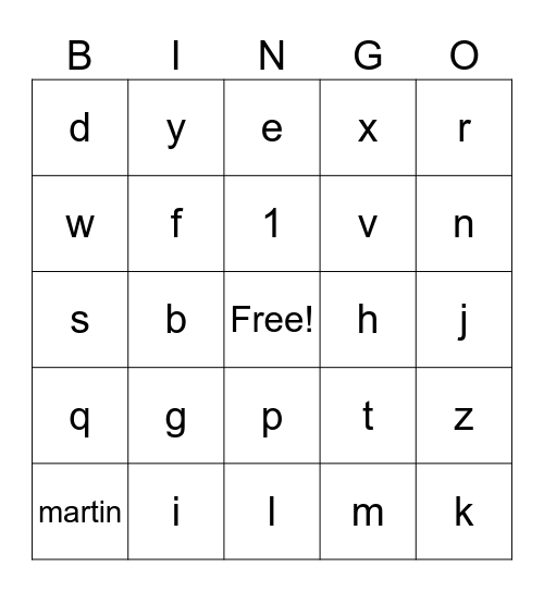 Consciência negra Bingo Card