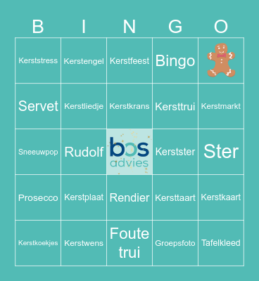 BOS FOUTE KERST Bingo Card