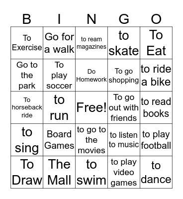 La Escula Bingo Card
