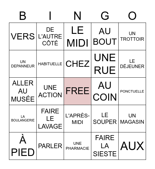 ÉPISODES 9 À 10 Bingo Card
