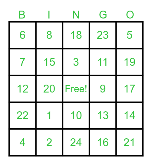 June and Damian's Wedding Bingo Card