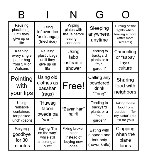 IS THIS YOU? Bingo Card
