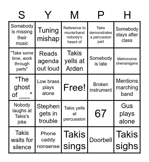 DON'T LET HIM FIND OUT ABOUT THIS Bingo Card