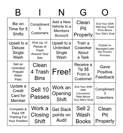 TAGGNGO Bingo Card