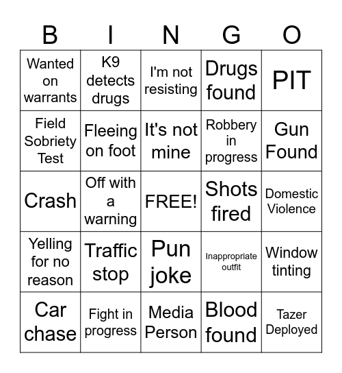 OPL BINGO Card