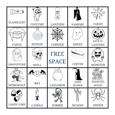 HALLOWEEN BINGO Card