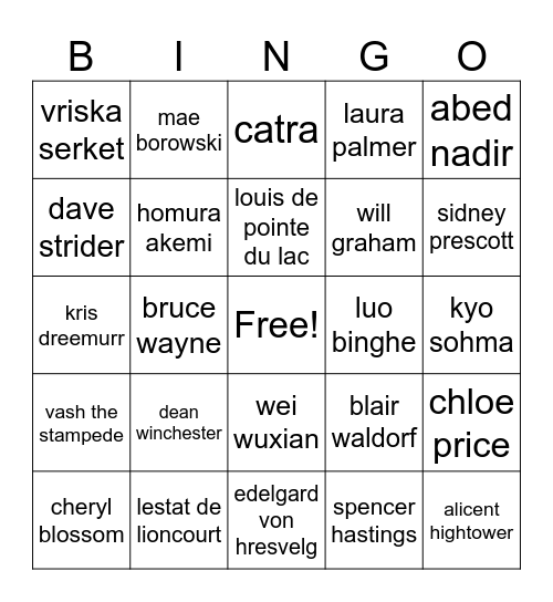 dan tried to do it Bingo Card