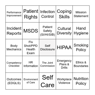 Ai Pono Annual Meeting Bingo Card