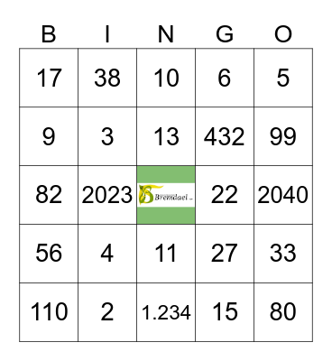 Toerke door Bremdael Bingo Card