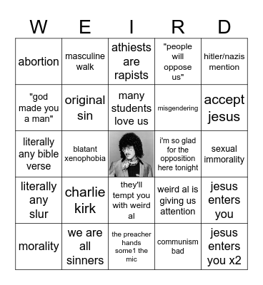 BIG BEAUTIFUL BIRTHDAY BINGO Card