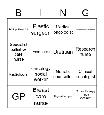 grad group Bingo Card