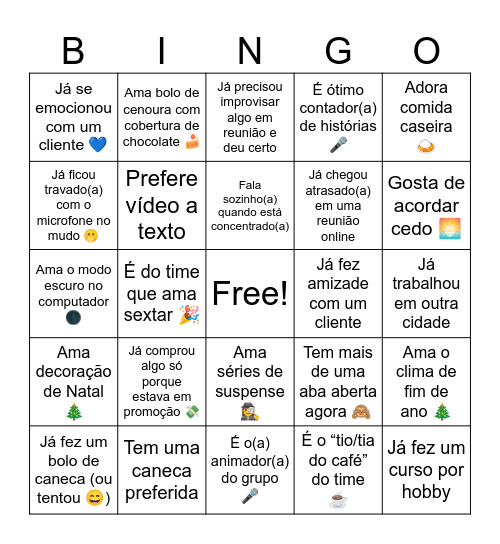 ConnectGator Bingo 🎯 Bingo Card