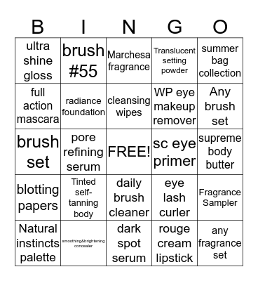 WINNER! FREE LUNCH FROM THAI Bingo Card