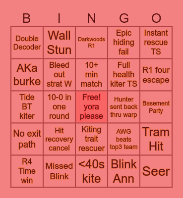 2025 AUTUMN IJL BINGO Card