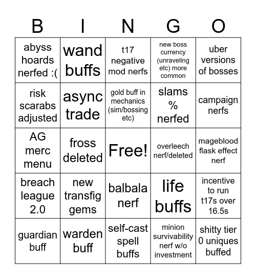 3.27 bingo Card