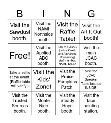Blackout Bingo! Bingo Card