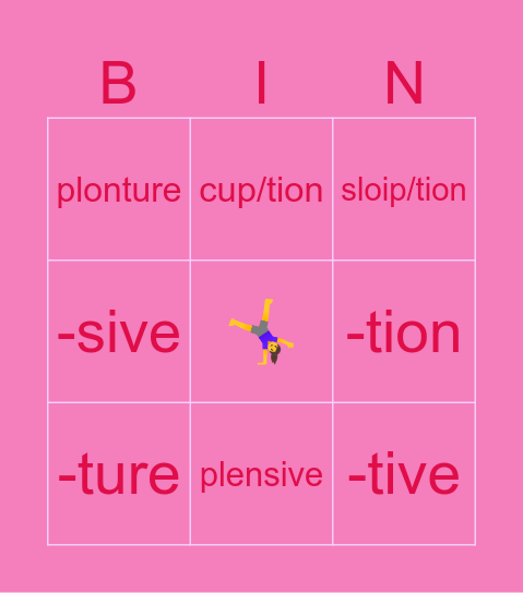eleanor’s best bingo ever!!! 🌈 Bingo Card