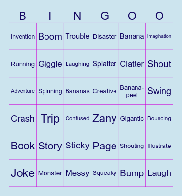 Chapters 10 - 11 The 13 Storey Treehouse Bingo Card