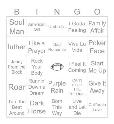 2/2/2026 Bingo Card