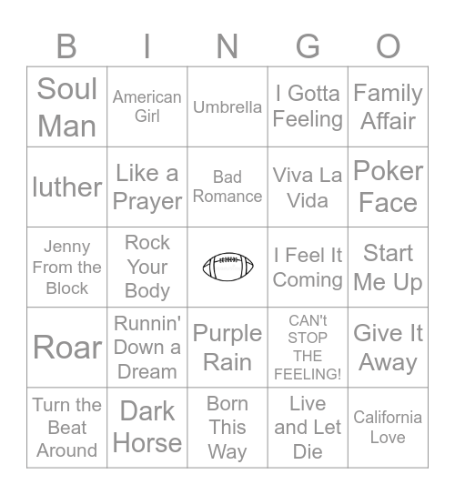 2/2/2026 Bingo Card