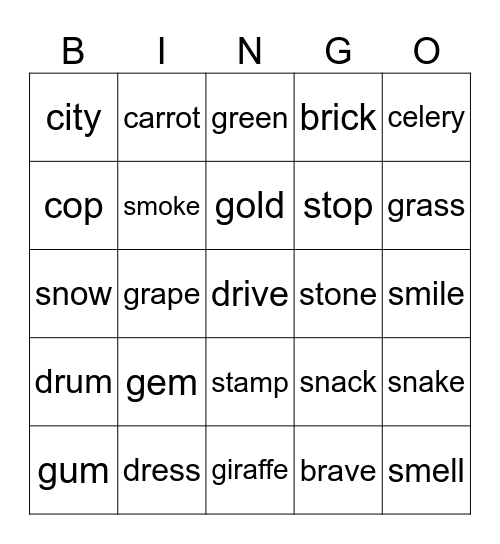 Phx Bingo Card
