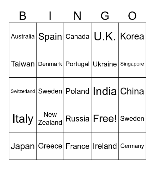737 Bingo Card