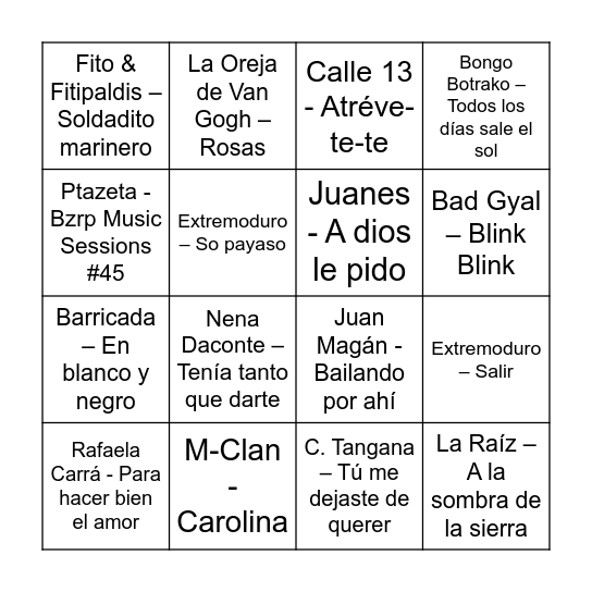 ❤  BINGO  E&C  ❤ Bingo Card