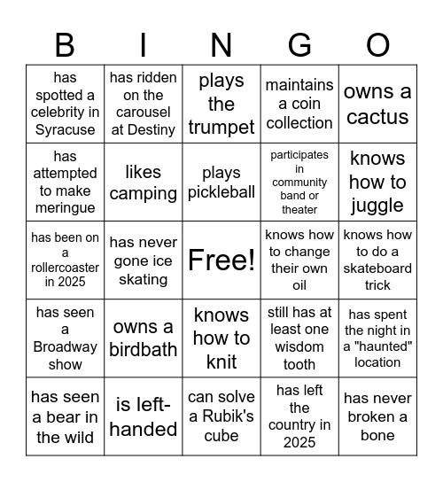 admin appreciation bingo Card