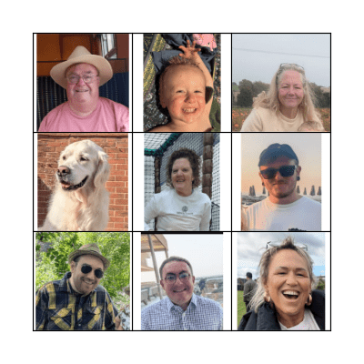 Ellis' Family Bingo Card