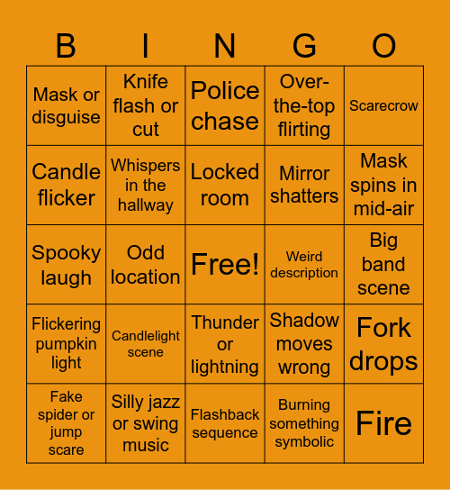 Himura's Halloweek Bingo Card