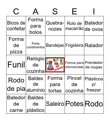 CHÁ DA BAYANE Bingo Card