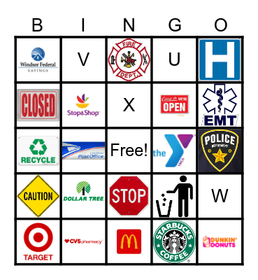 Community BINGO Card