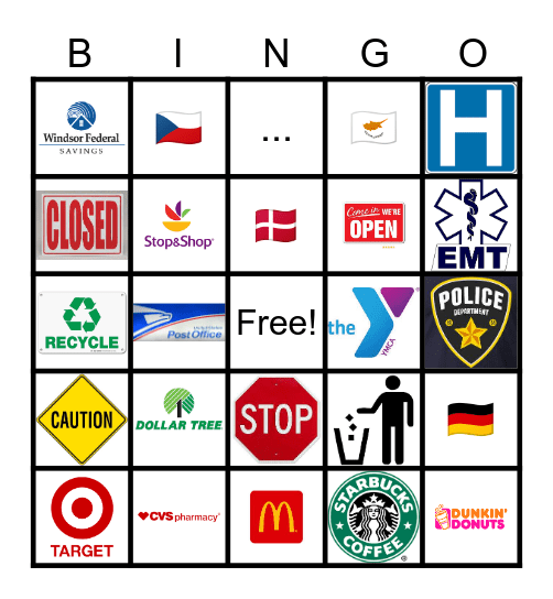 Community BINGO Card