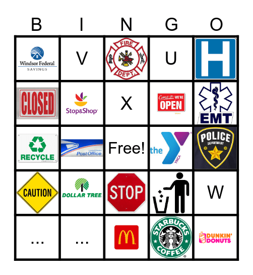 Community BINGO Card
