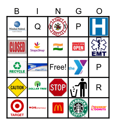 Community BINGO Card